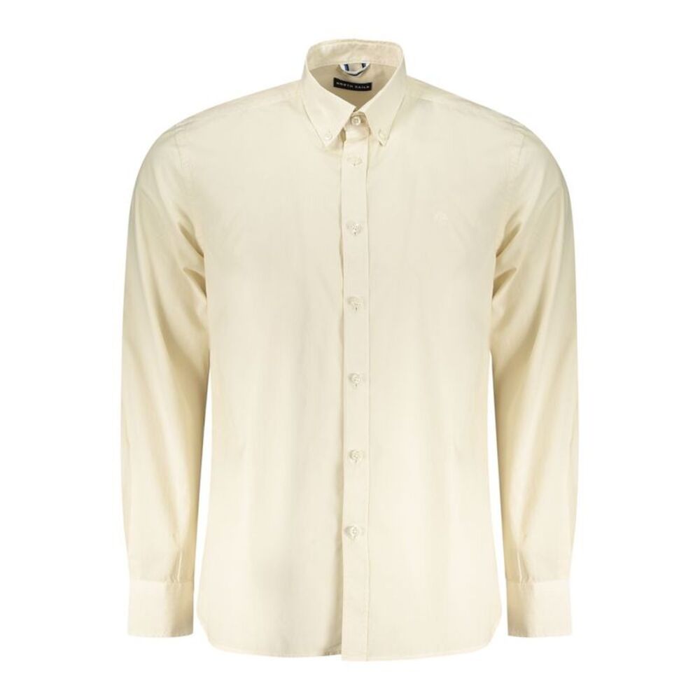 North Sails Beige Cotton Men Men's Shirt